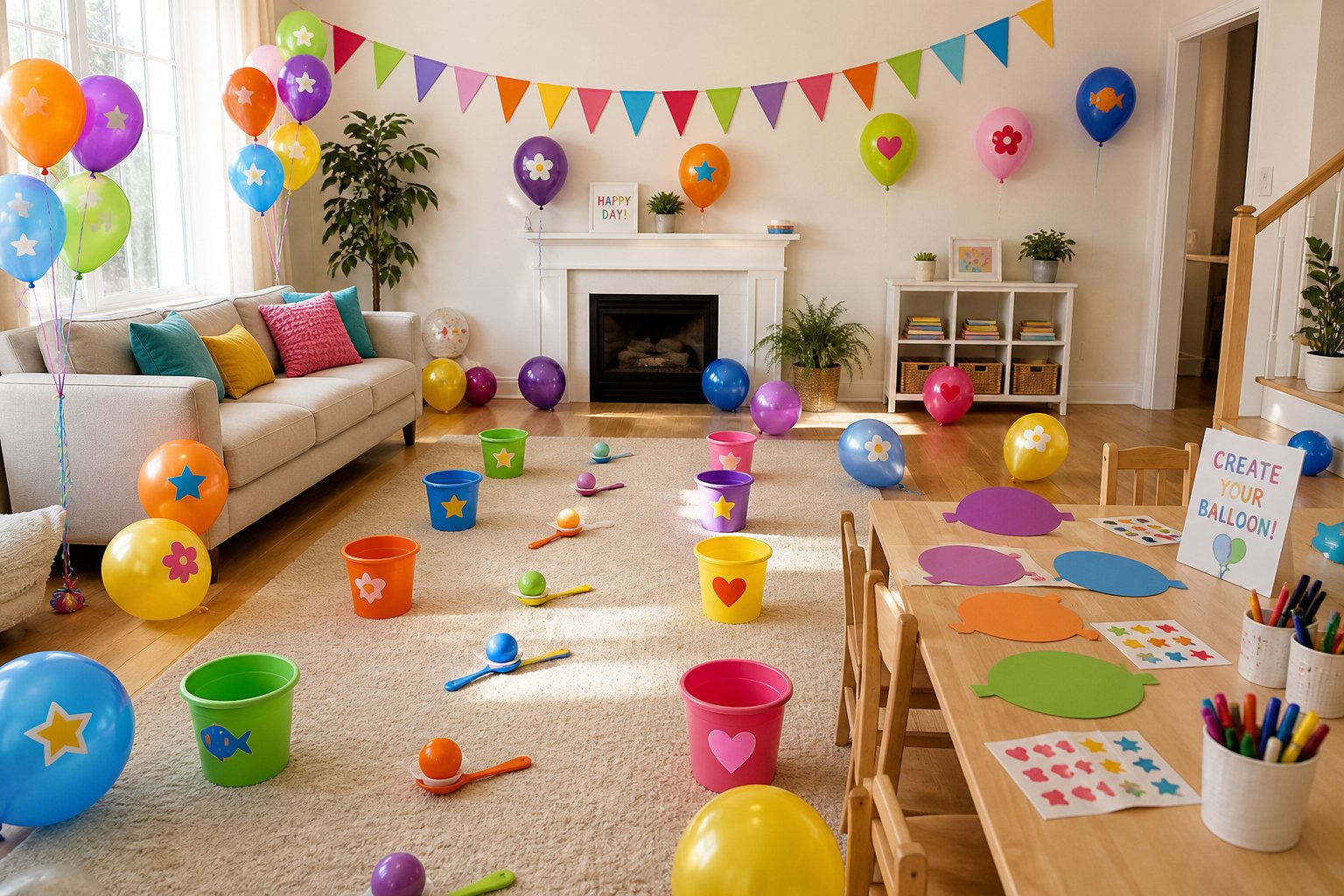 Luftballon-Party Hero
